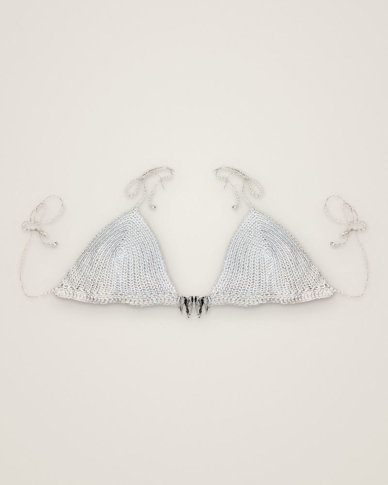 Driftwood bikini top, flat