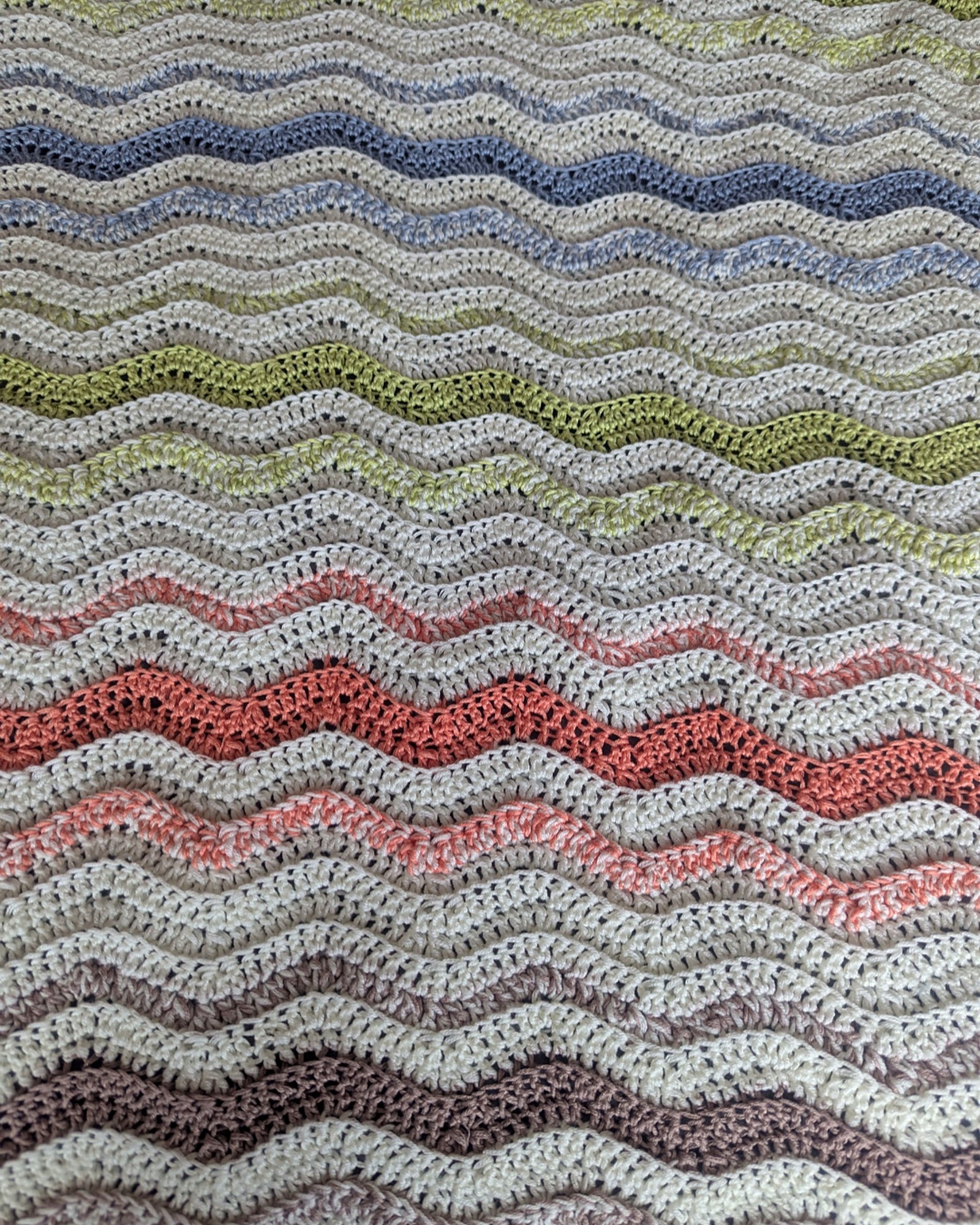 Meadow ripple blanket
