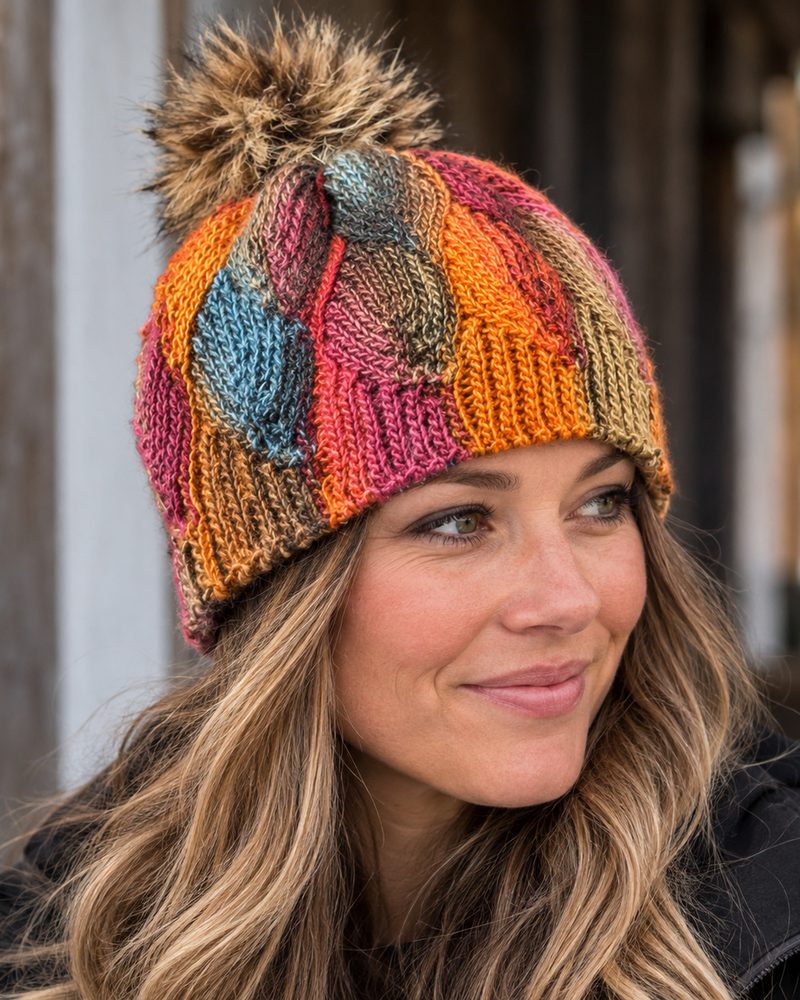 Ember pom hat