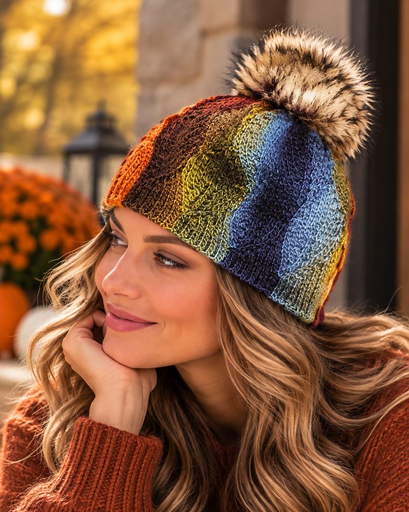 Woodlands pom hat